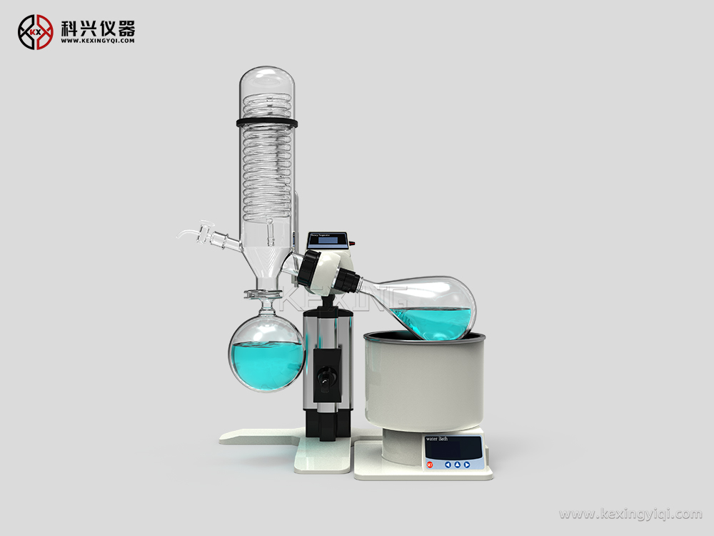 旋轉(zhuǎn)蒸發(fā)儀小型技術(shù)手動(dòng)正面